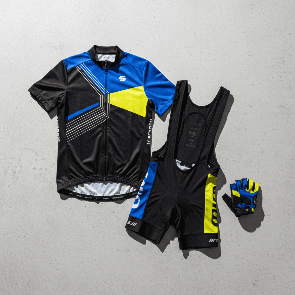 Conjunto de ropa de ciclismo profesional